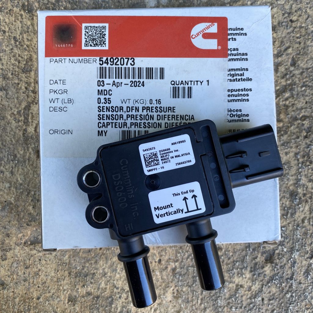 CUMMINS 5492073 DFN PRESSURE SENSOR
